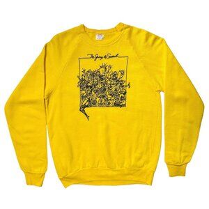 80s Vintage The Group of Several Sweatshirt Comic Strip Cartoon Joke Comedy.